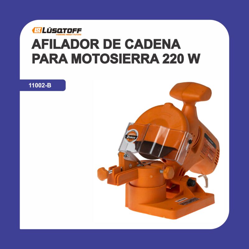 Afilador de cadena para motosierra 220 w 11002-b