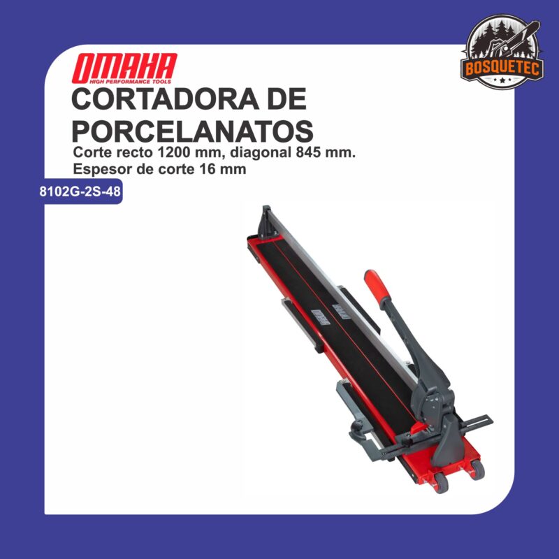 Cortadora de porcelanatos 8102g-2s-48