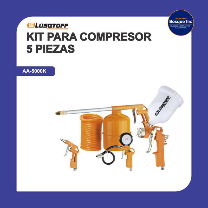 Kits de 5 piezas para compresor aa-5000k