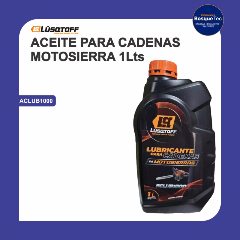 Aceite para cadena motosierras litro aclub1000