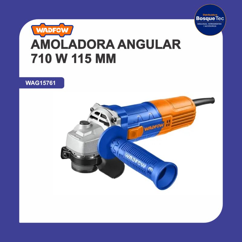 Amoladora angular 115 mm 710 w wag15761