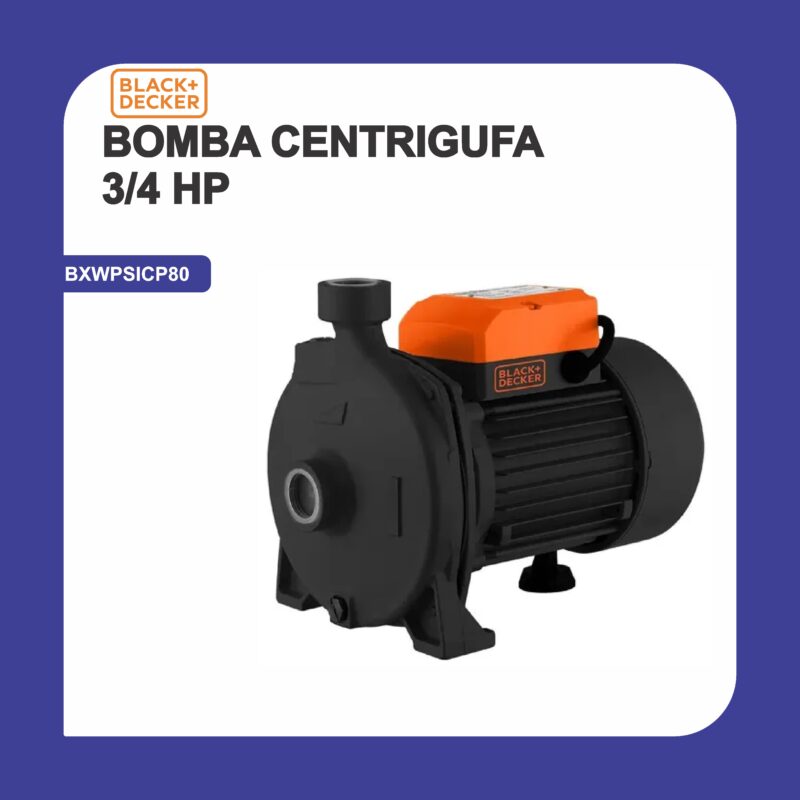Bomba centrifuga 3/4 hp bxwpsicp80