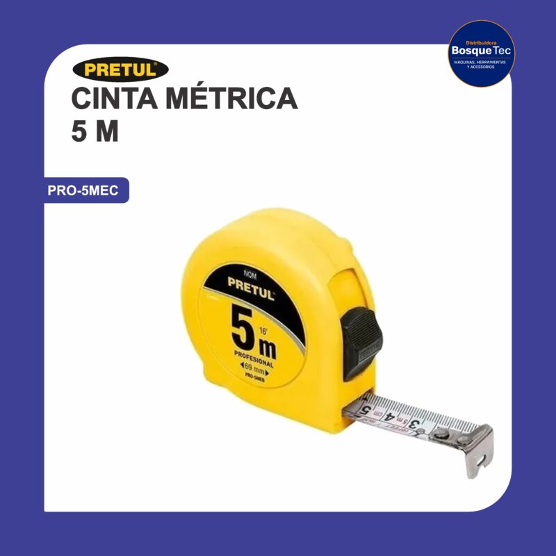 Cinta metrica 3 5 m pro-5mec