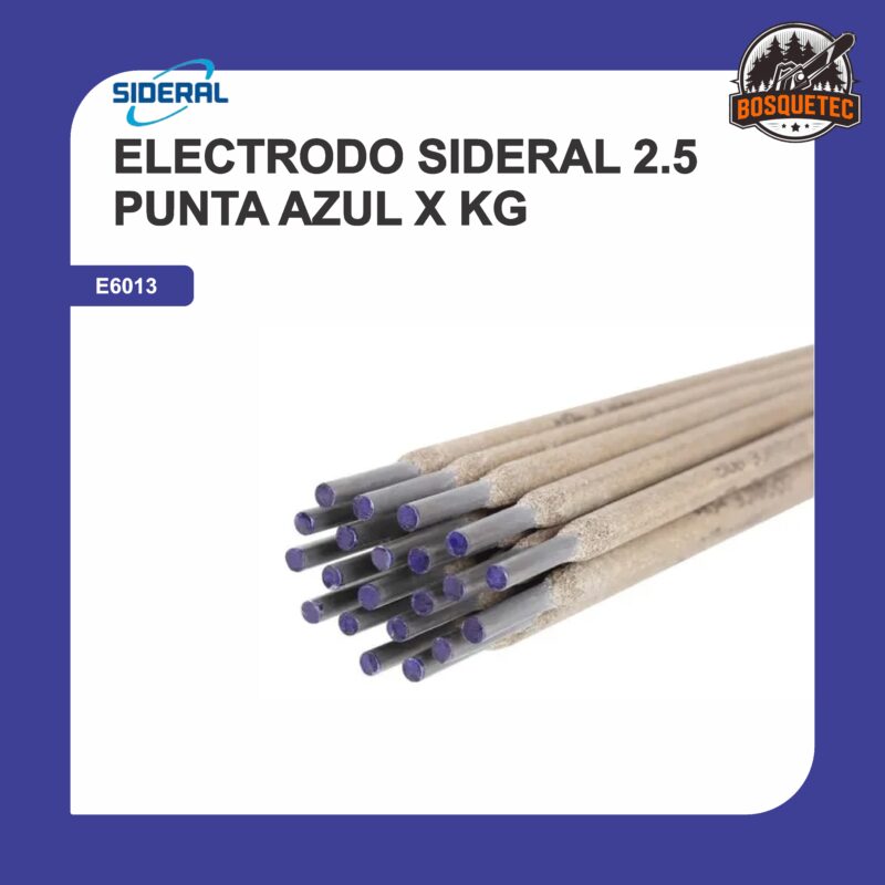 Electrodo punta azul 2,5 x kg e6013