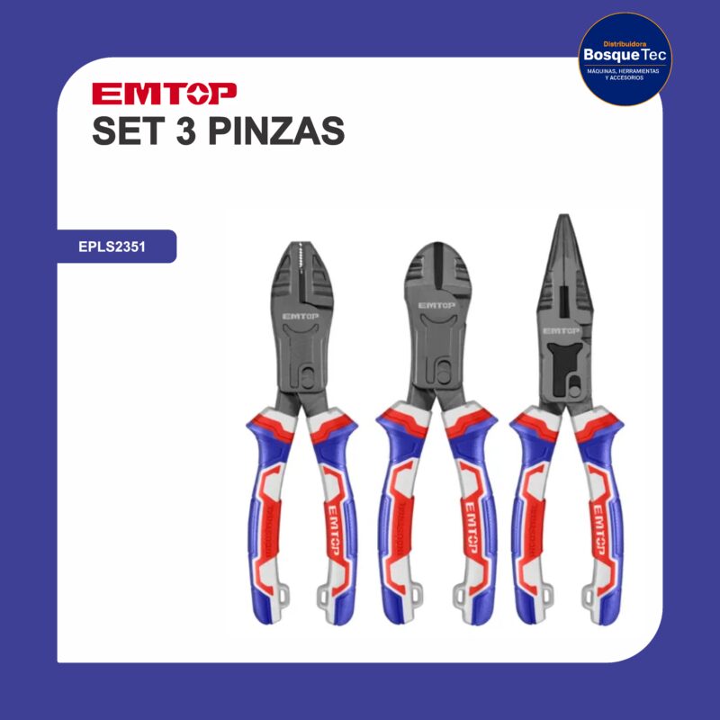 Set 3 pinzas epls2351