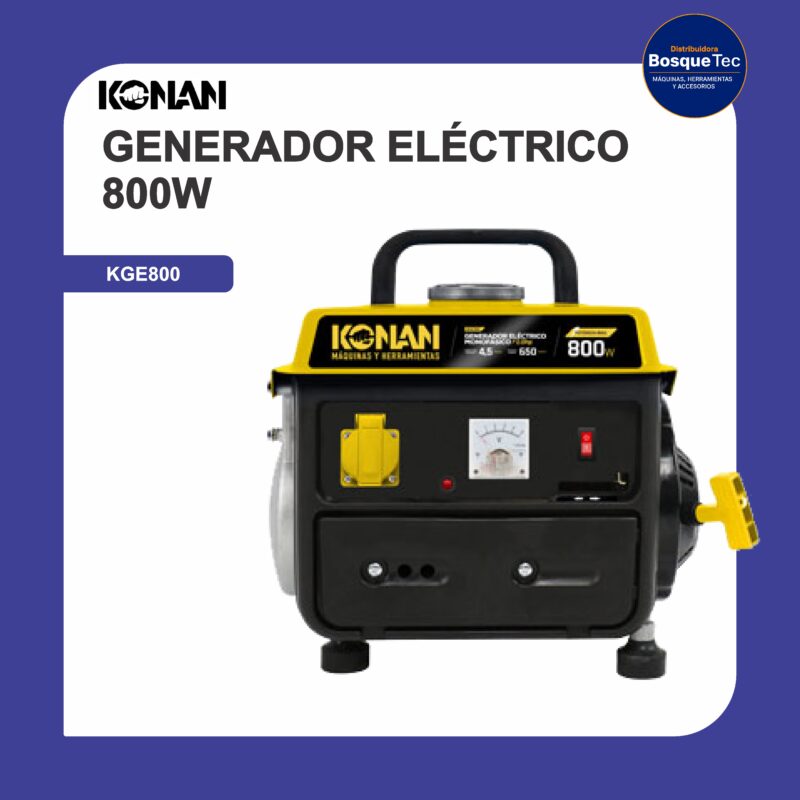 Generador electrico 800w kge800
