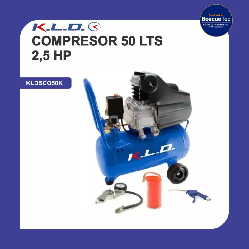 Compresor 50lts 2,5 hp co50k