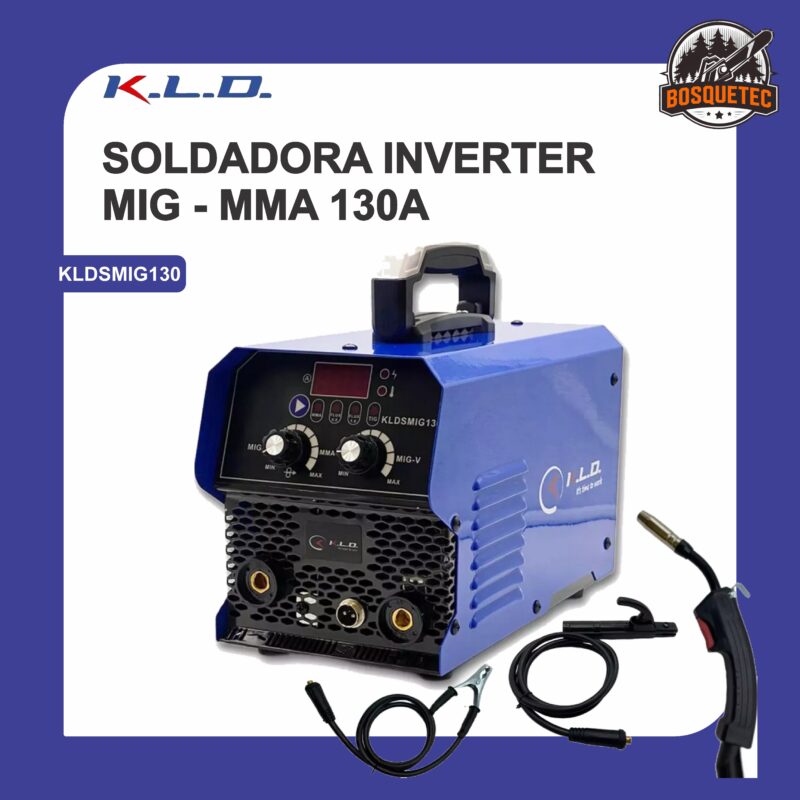 Soldadora inverter mig mma 130a electrodo smig130