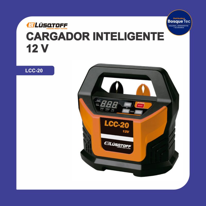 Cargador inteligente 12v - 20a lcc-20