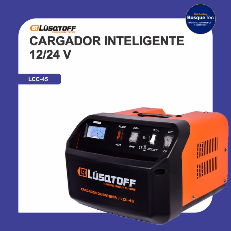 Cargador inteligente 12/24 v lcc-45