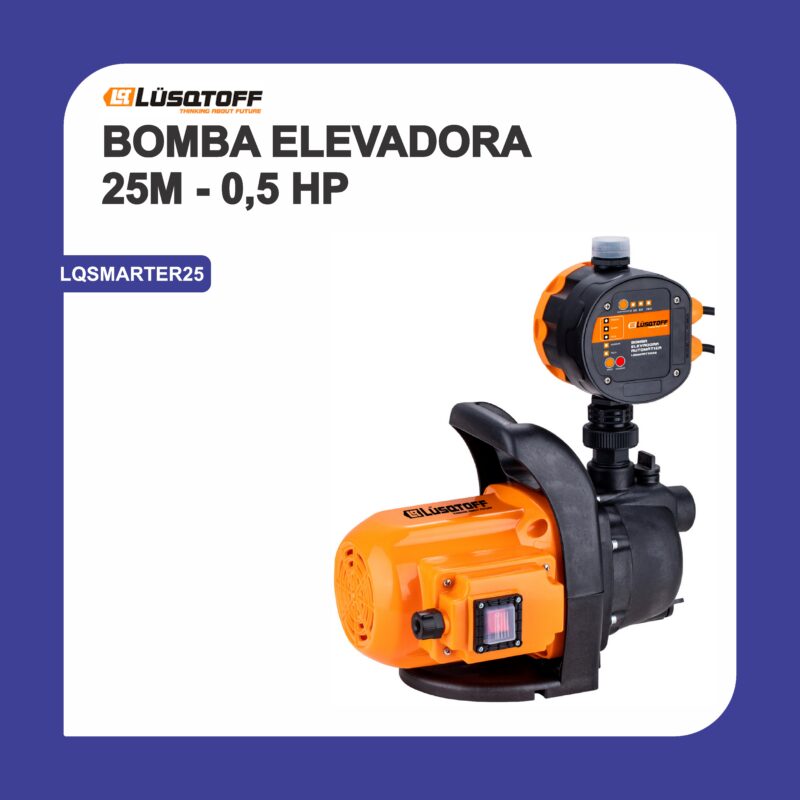 Bomba elevadora 25m - 0,5 hp lqsmarter25
