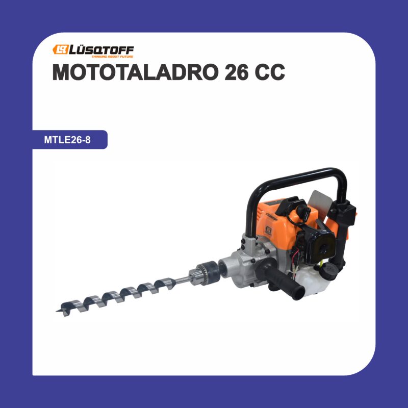 Mototaladro 33cc mtle26-8