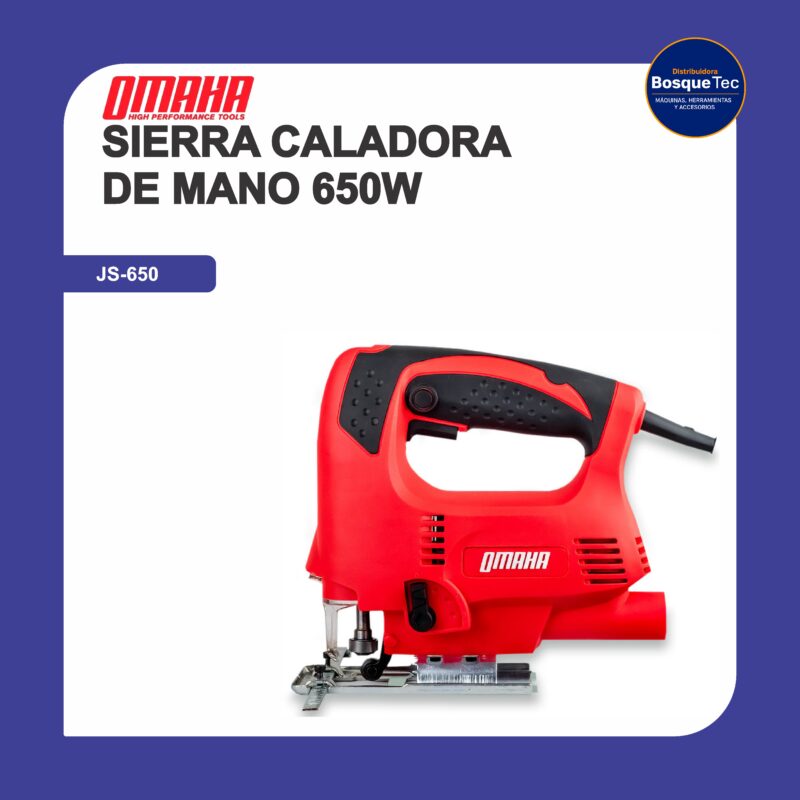 Sierra caladora de mano 650w js-650