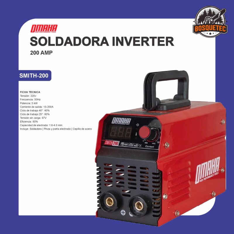 Soldadora inverter smith-200 smith-200