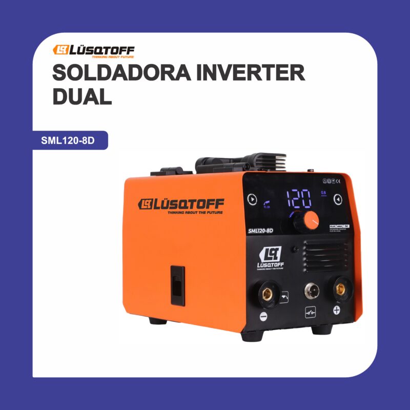 Soldadora inverter dual sml120-8d