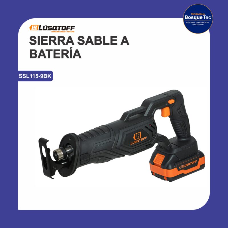 Sierra sable a bateria ssl115-9bk