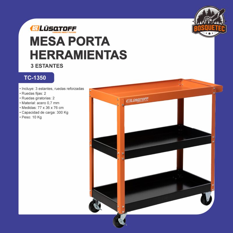 Mesa porta herramientas tc-1350