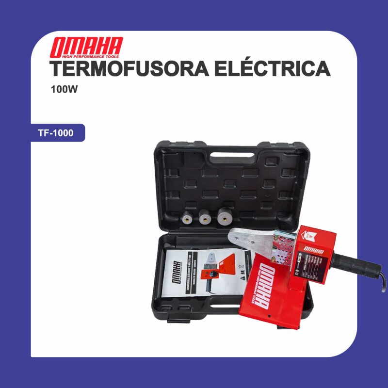 Termofusora eléctrica tf-1000