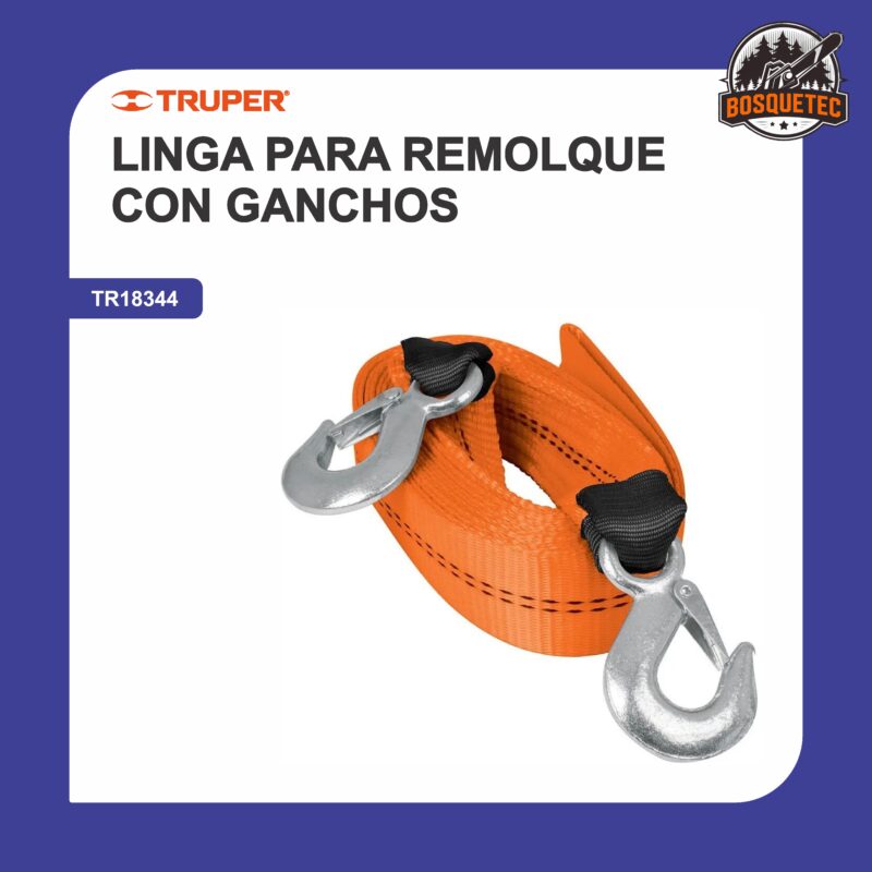 Linga para remolque con ganchos tr18344