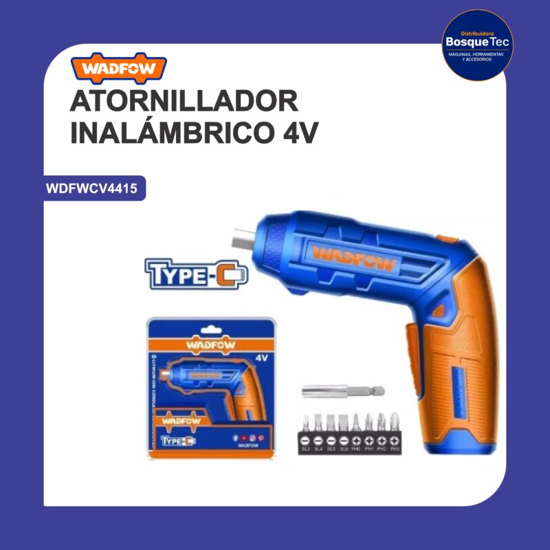 Atornillador inalambrico 4v wdfwcv4415