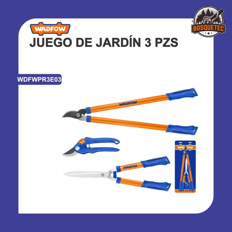 Juego de jardin 3 pzs wdfwpr3e03