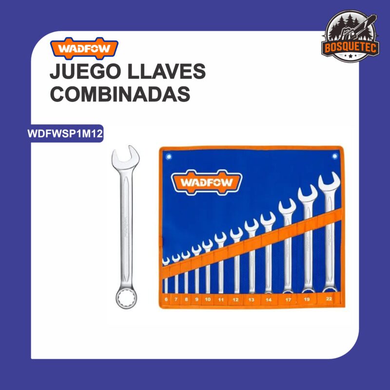 Juego de llaves combinadas wdfwsp1m12