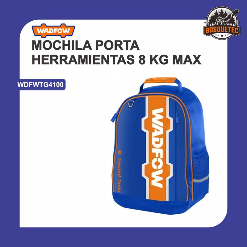 Mochila porta herramientas 8 kg max wdfwtg4100