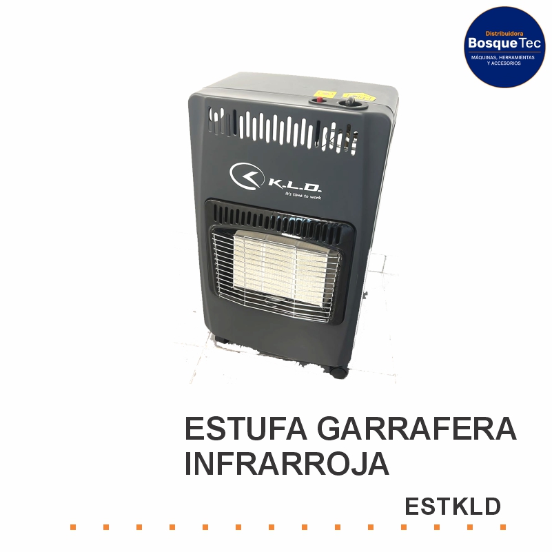 Estufa Garrafera Infrarroja 4.2 Kw Kld