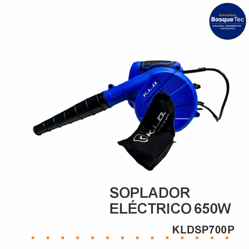 Soplador eléctrico kld 650w kldsp700p