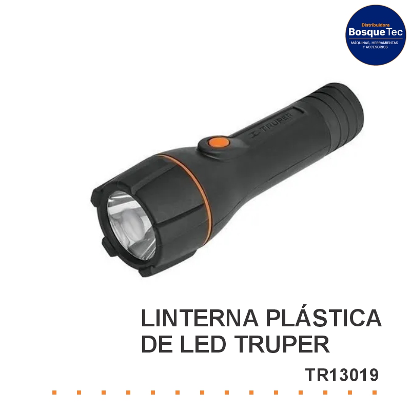 Linterna Plastica De Led Truper Tr13019