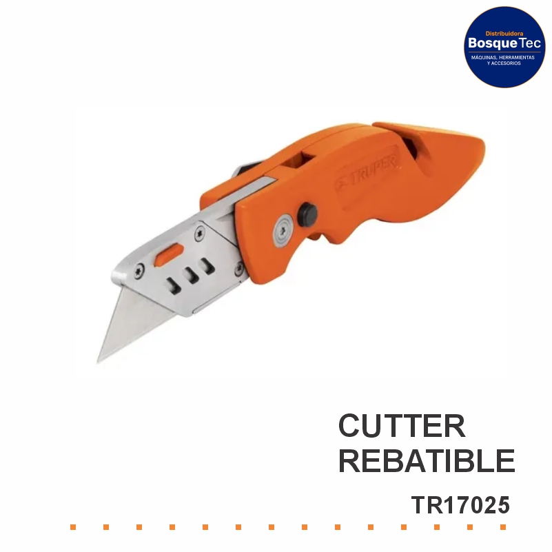 Cutter Rebatible Truper Tr17025