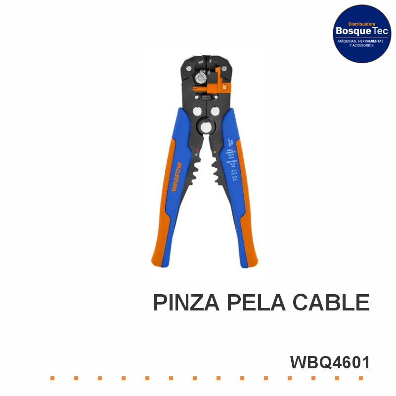 Pinza Pela Cable Wadfow Wbq4601