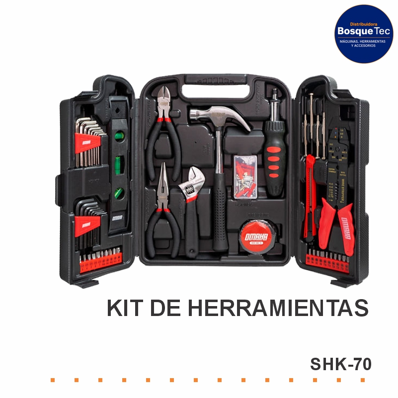 Set Herramientas 70 Piezas Shk-70