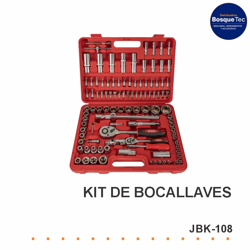 Kit De Bocallaves Omaha 108 Piezas Jbk-108