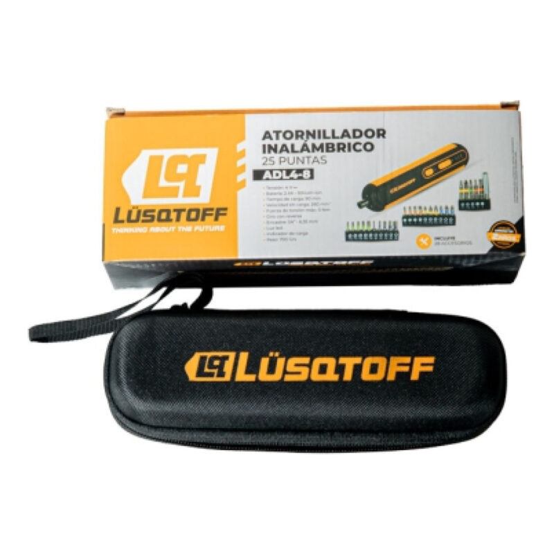 Atornillador Destornillador Inalambrino 4V Lüsqtoff ADL4-8
