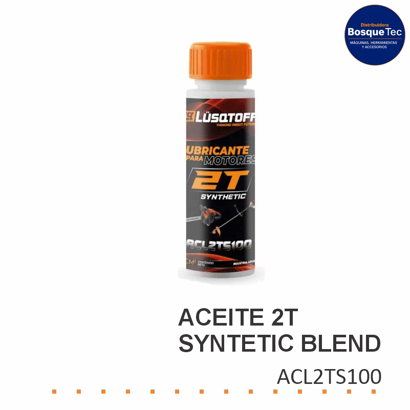 Aceite 2T Syntetic Blend 100CC Lüsqtoff ACL2TS100