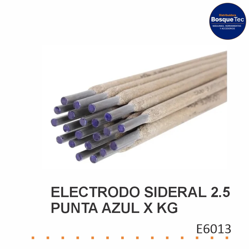 Electrodo Sideral Punta Azul 2,5 x KG E6013