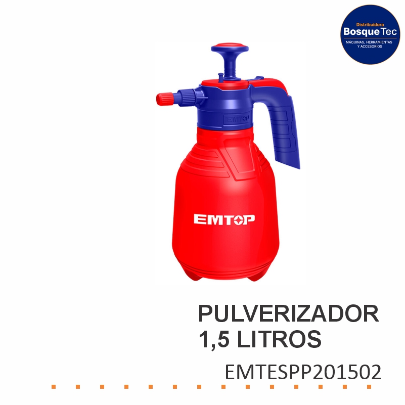 Pulverizador EMTOP 1,5 Litros EMTESPP201502
