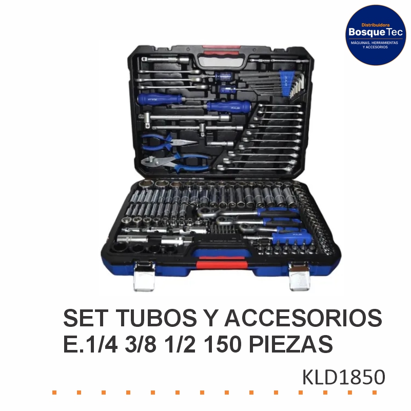 Set Tubos y Accesorios Kld KLD1850