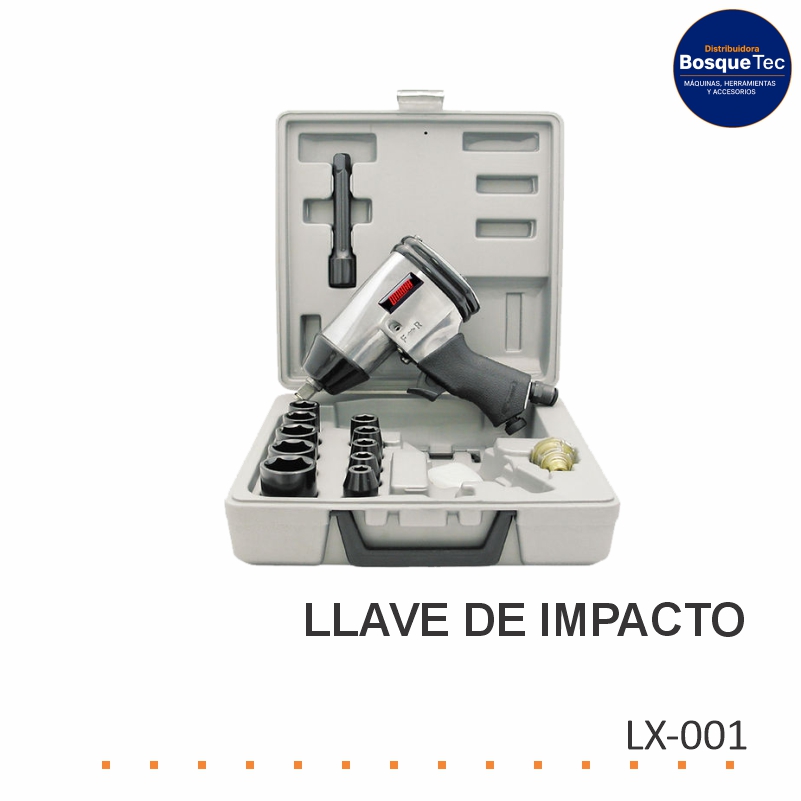 Llave de Impacto con Maletin Omaha