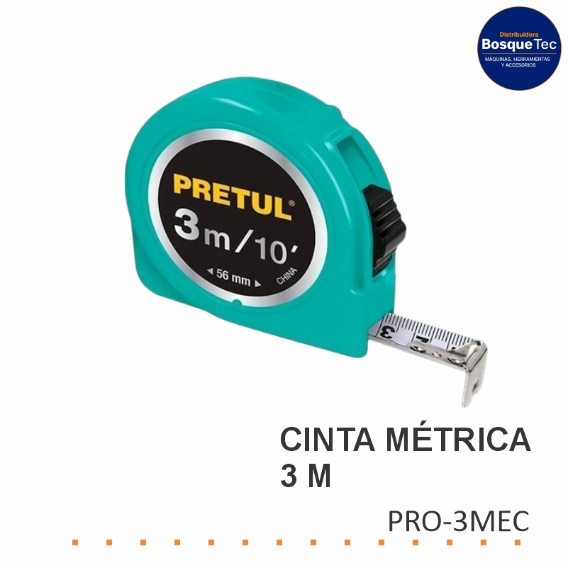 Cinta Metrica Petrul 3 M PRO-3MEC