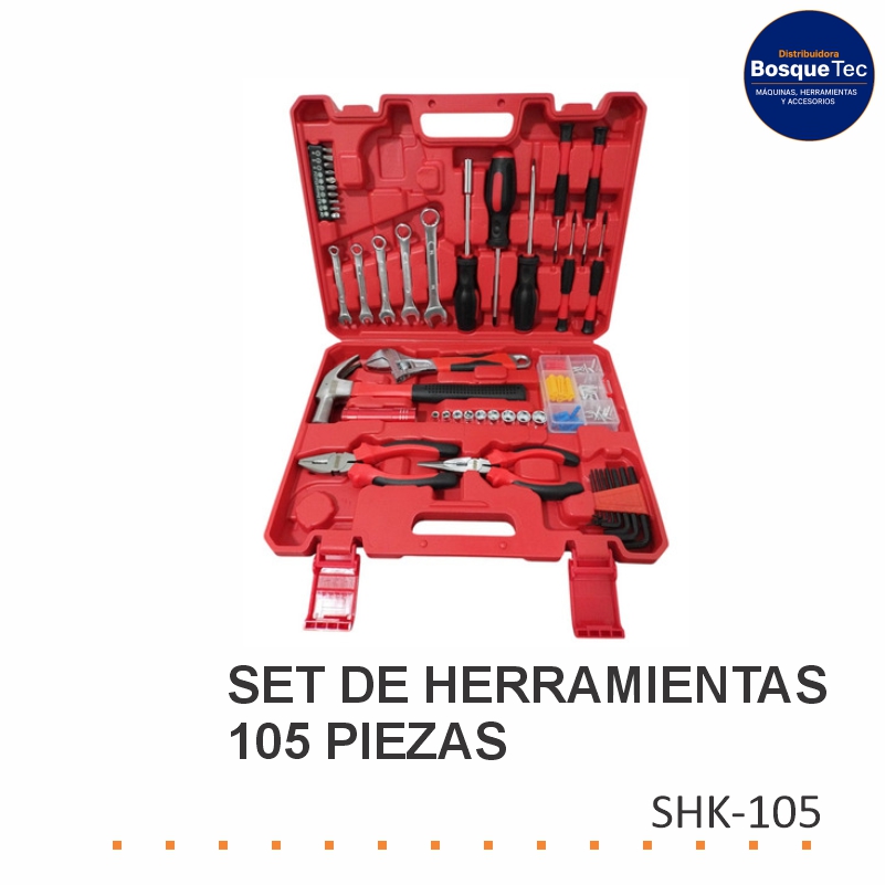 Set de Herramientas 105 Piezas Omaha SHK-105