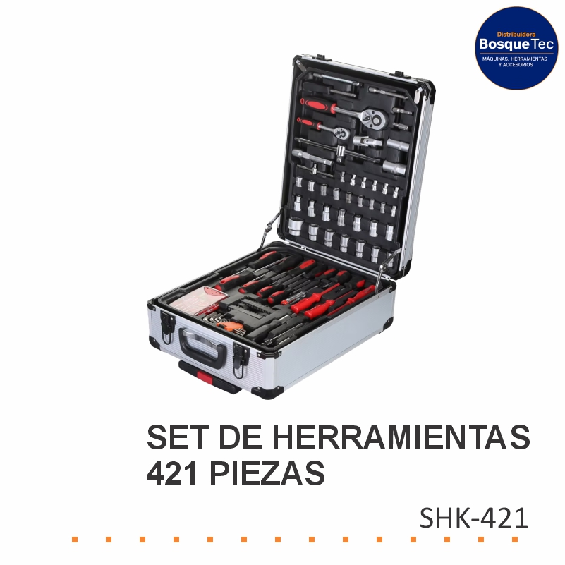 Set de Herramientas 421 Piezas Omaha SHK-421