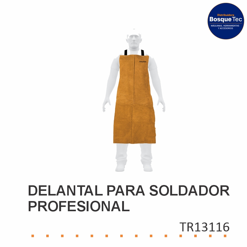 Delantal para Soldador Profesional Truper TR13116