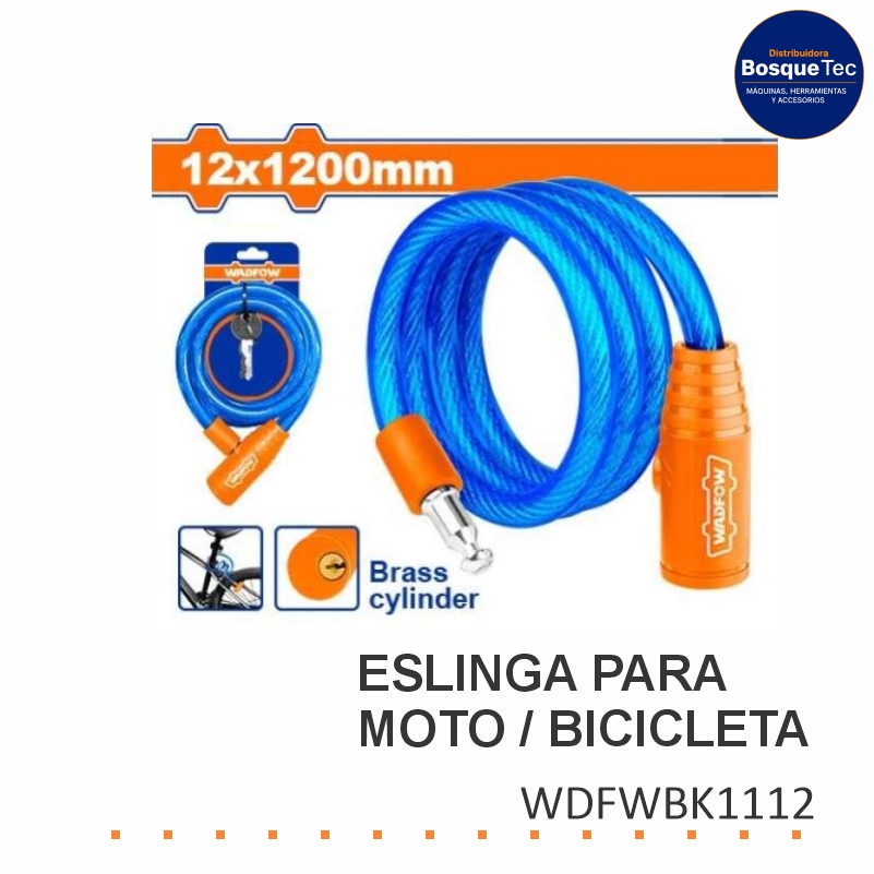 Eslinga para Moto-bicicleta 12 x 1200 MM WDFWBK1112