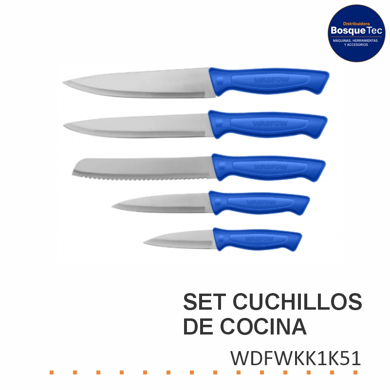 Set Cuchillos de Cocina WADFOW WDFWKK1K51