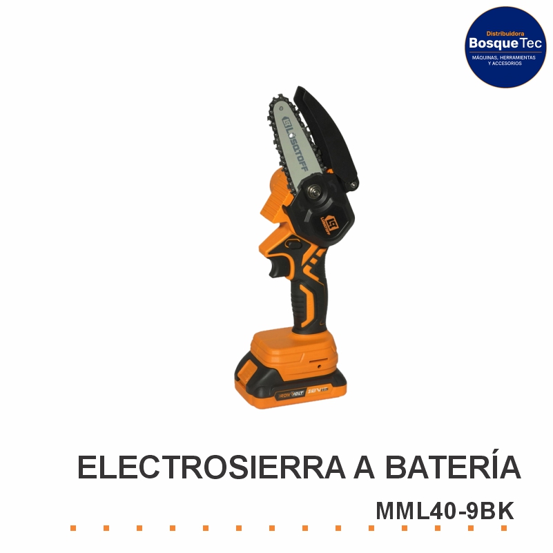 Electro sierra a batería lusqtoff mml40-9bk