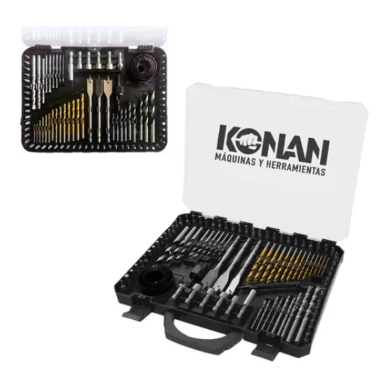 Set De Mechas Puntas Y Accesorios 100 Piezas Konan Ktset100