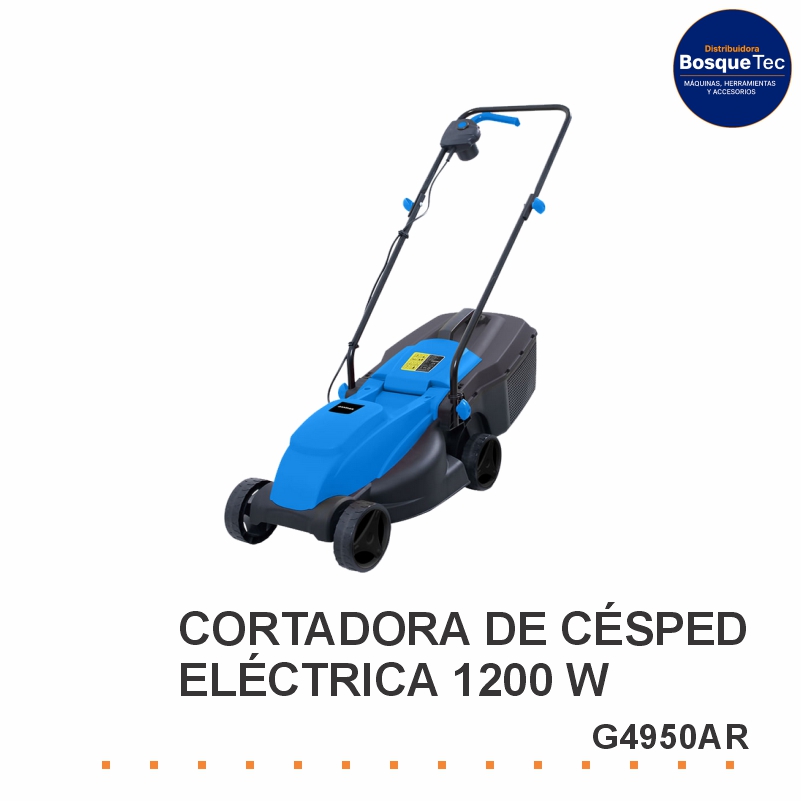 Cortadora de césped gamma eléctrica 1200w g4950ar