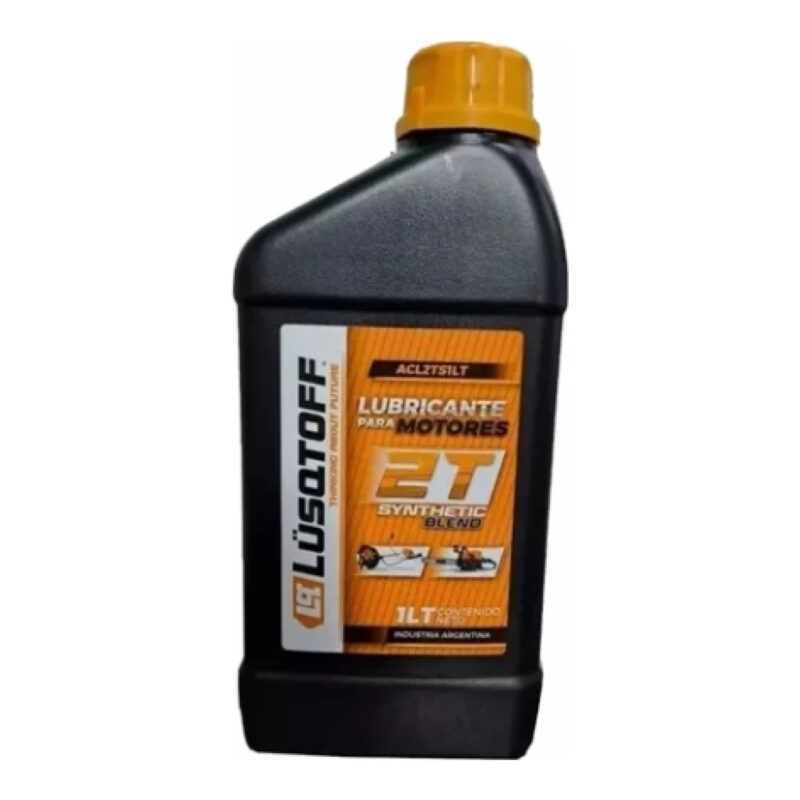 Aceite 2t lusqtoff bajo humo desmalezadoras motosierras 1 litro acl2ts1lt